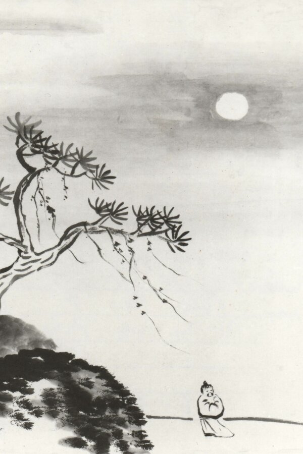 Čcchi Paj-š´, Noční procházka, v. 17,5 cm, foto: Vladimír Fyrman